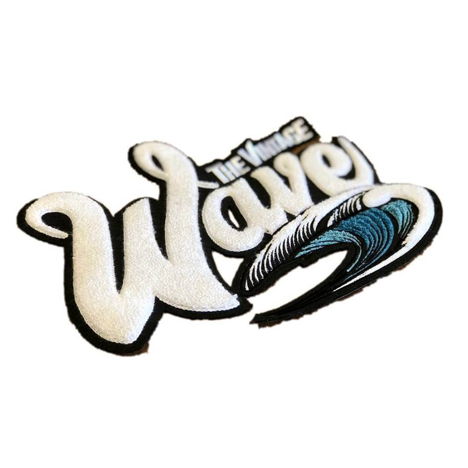 Custom made chenille patches for surfing school