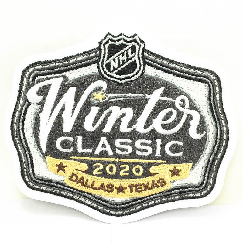 Custom embroidered patch for NHL