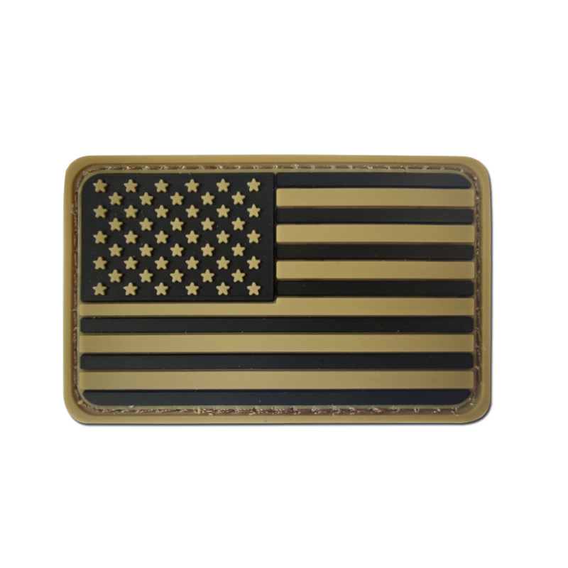 US-flag-patch-pvc-tan