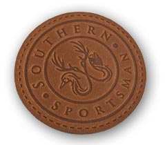 Custom Leather Patches - Your designs Embossed on Real, Suede or Faux ...