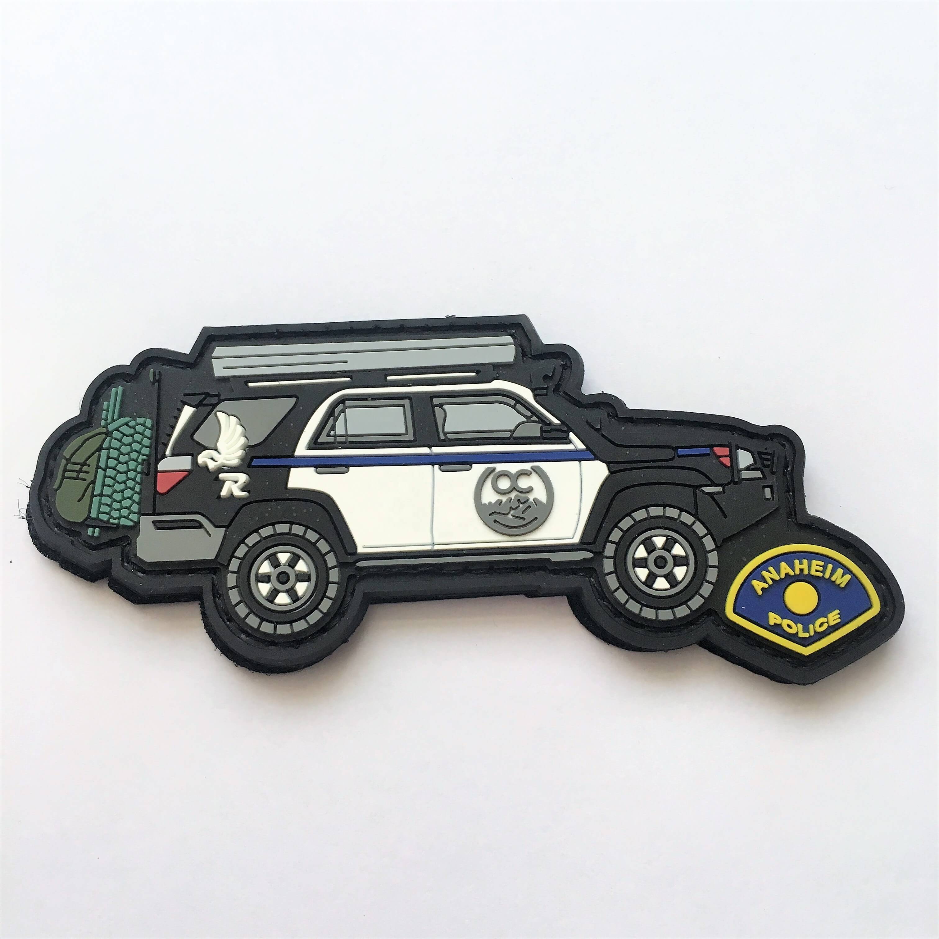 Anaheim police patch