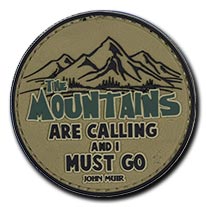 OD green pvc patch made for a mountain expedition group
