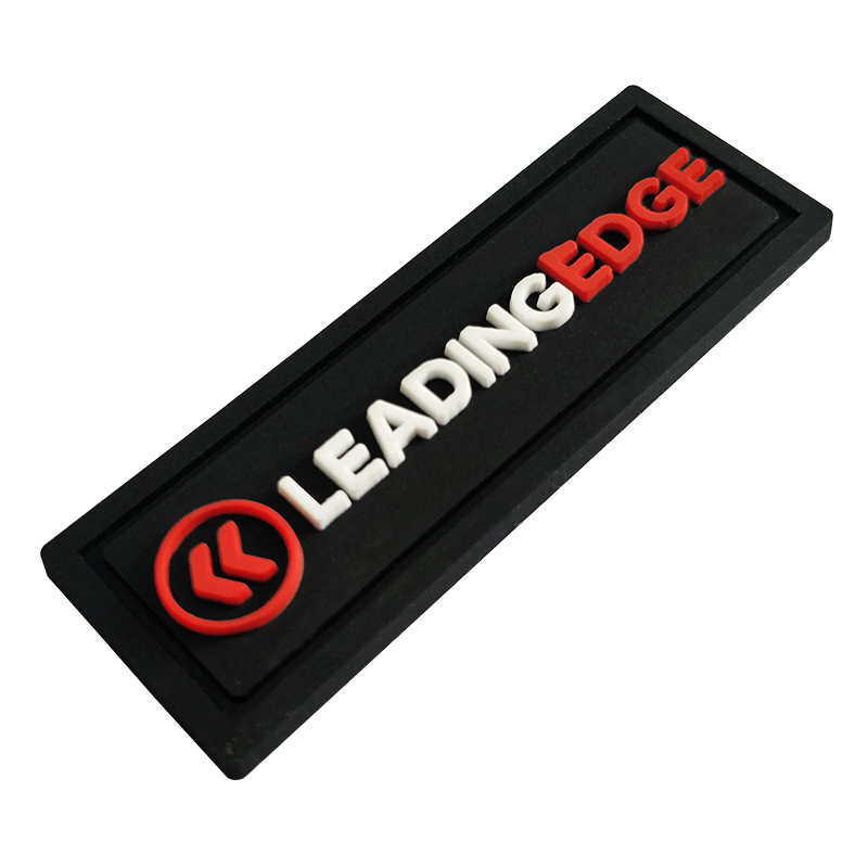 custom pvc label with company brand logo